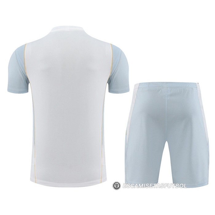 Chandal del Argelia Manga Corta 23-24 Blanco - Pantalon Corto